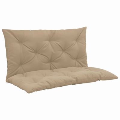 vidaXL Kussen voor schommelstoel 100 cm stof beige vidaXL Kussen voor schommelstoel 100 cm stof beige