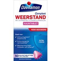 Compleet weerstand hoog gedoseerd 50 Kauwtabletten