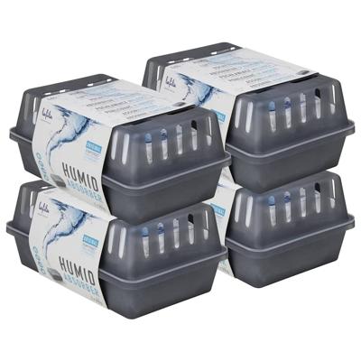 VidaXL Luchtontvochtigers met navulzakjes 4 st 900 g