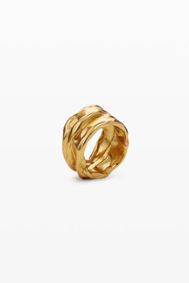 Ring golven goudbad Zalio - MATERIAL FINISHES - 14