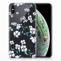 Apple iPhone Xs Max Uniek | TPU Case | Blossom White