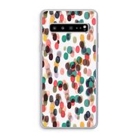 Tropical Dots: Samsung Galaxy S10 5G Transparant Hoesje