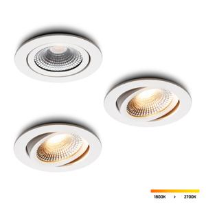 LED-inbouwspot Vivaro wit 5W dimbaar