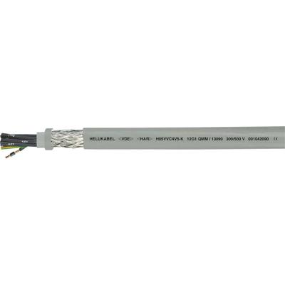 Helukabel H05VVC4V5-K (NYSLYCYÖ-JZ) Stuurstroomkabel 3 G 1 mm² Grijs 13084-1000 1000 m