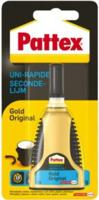 Secondelijm Pattex Gold Original vloeibaar 3 gram Secondelijm Pattex Gold Original vloeibaar 3 gram