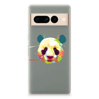 Google Pixel 7 Pro Telefoonhoesje met Naam Panda Color - thumbnail