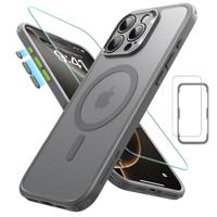 iPhone 16 Pro Classic Pro Case (HaloLock) Set - Frosted Grey