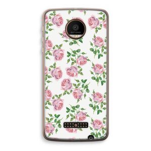 Kleine roosjes: Motorola Moto Z Force Transparant Hoesje