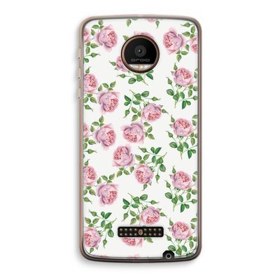 Kleine roosjes: Motorola Moto Z Force Transparant Hoesje