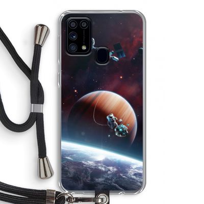 Examiner: Samsung Galaxy M31 Transparant Hoesje met koord