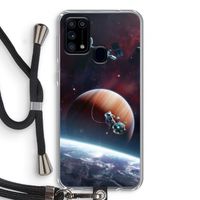 Examiner: Samsung Galaxy M31 Transparant Hoesje met koord