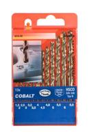 HSS spiraalborenset DIN 338, 1.0-10.0 mm, 10 delig - Kwb