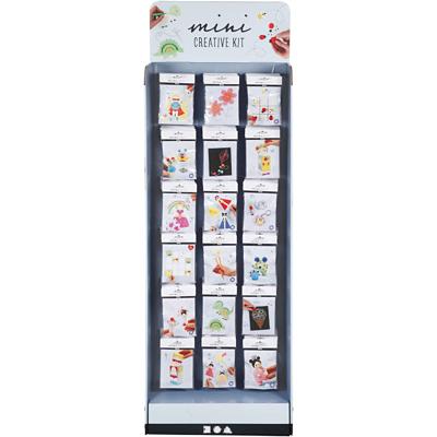 Creativ Company Mini creatieve sets, h: 1500 mm, b: 580 mm, wit, 108 set/ 1 doos
