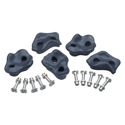 SwingKing klimstenen set antraciet, 5st