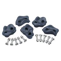 SwingKing klimstenen set antraciet, 5st