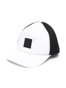 Balmain Kids casquette à empiècement en mesh - Blanc