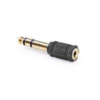Nedis Stereo-adapter 6,35 naar 3,5 mm verguld