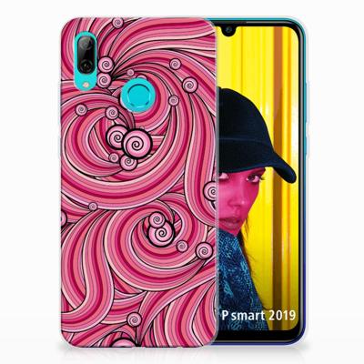 Huawei P Smart 2019 | Hoesje maken | Swirl Pink