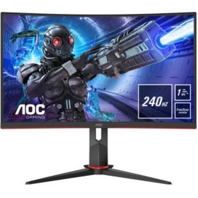 AOC GAMING C32G2ZE/BK 32 Full HD 240Hz Curved VA Gaming Monitor