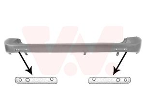 Bumper VAN WEZEL, Inbouwplaats: Achter, u.a. fÃ¼r VW