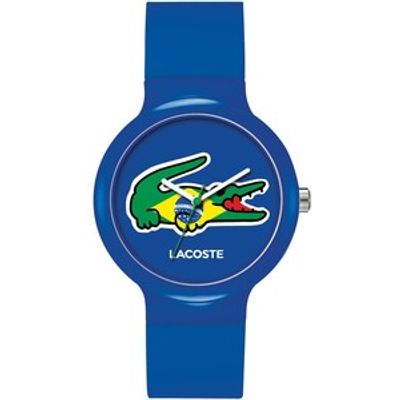 Lacoste horlogeband LC-46-4-47-2503 / 2020069 / 20mm Rubber Multicolor 14mm
