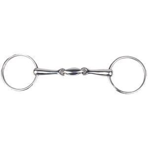 Harrys Horse dubbel gebroken watertrens zilver maat:11.5cm