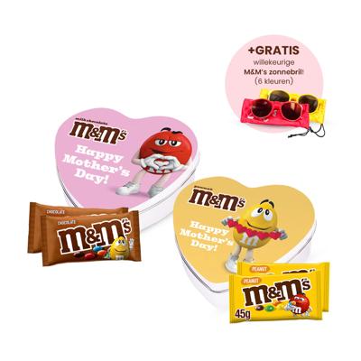 M&M's giftbox set voor Moederdag 'Happy Mother's Day!' - peanut &a