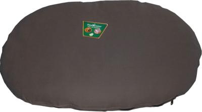 Ligkussen met rits antraciet 45 cm - Gebr de boon