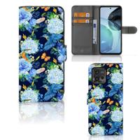 Telefoonhoesje | Met pasjeshouder | voor Motorola Moto G72 IJsvogel