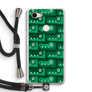 Crocs: Pixel 3 XL Transparant Hoesje met koord