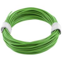 econ connect KZL2X008GN5 Draad 2 x 0.08 mm² Groen 5 m