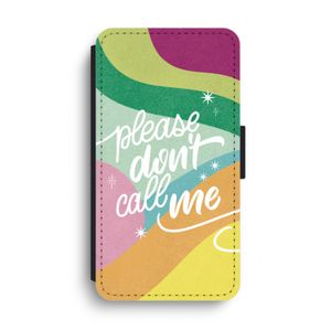 Don't call: iPhone XS Max Flip Hoesje