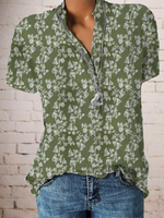 Vintage Short Sleeve Floral T-shirt - thumbnail