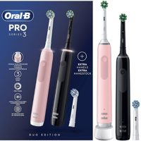 Oral-B PRO 3 3900 Pink + Extra Body Black Duo Edition