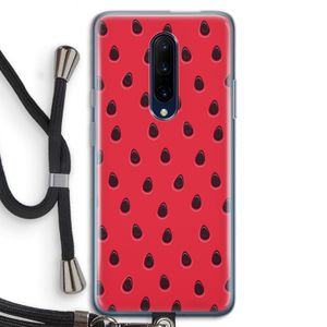 Watermelon: OnePlus 7 Pro Transparant Hoesje met koord