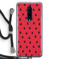 Watermelon: OnePlus 7 Pro Transparant Hoesje met koord