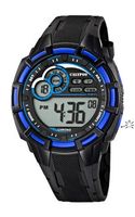 Horlogeband Calypso K5625 / K5625-1 / K5625-2 / K5616 Kunststof/Plastic Zwart 17mm - thumbnail