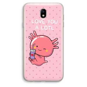 Love You A Lotl: Samsung Galaxy J7 (2017) Transparant Hoesje