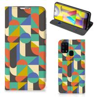 Samsung Galaxy M31 | Hoesje met Magneet | Funky Retro