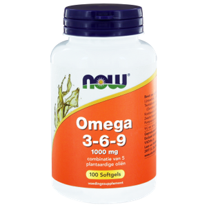 NOW Omega 3-6-9 1000mg Tabletten