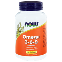 NOW Omega 3-6-9 1000mg Tabletten - thumbnail