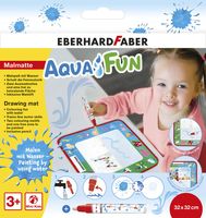 Eberhard Faber EF-524130 Tekenmat Aquafun 32x32cm Incl. 1 Waterstift Eberhard Faber EF-524130 Tekenmat Aquafun 32x32cm Incl. 1 Waterstift