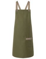 Karlowsky KY119 Bib Apron Urban-Look With Cross Straps And Pocket