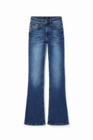 Flared push-up jeans - BLUE - 34 - thumbnail