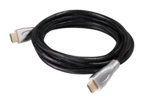 club3D CAC-1310 HDMI-kabel HDMI Aansluitkabel HDMI-A-stekker, HDMI-A-stekker 3.00 m Zwart Gesleeved