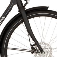Cortina voorvork e-foss mm diamond black matt