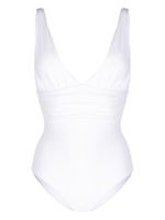 Melissa Odabash Panarea V-neck bodysuit - Blanc