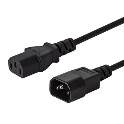 Savio CL-99 electriciteitssnoer Zwart 1,2 m C14 stekker C13 stekker