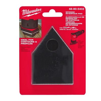 Milwaukee Sponge Interface Pad 67 x 92 - 1 pc Schuurpapier Delta spons 67 x 92 mm tbv M12 FDSS - 48805402