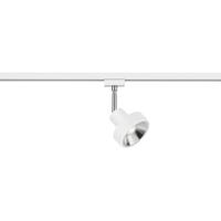 Mat Witte LED Railverlichting - 2 Fase Track Spot met GU10 Fitting